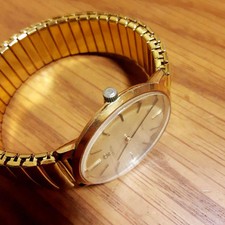 OMEGA De Ville Men's Manual winding Round Gold W34mm Antique Analog 3