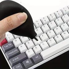 Mini Air Dust Blower Rubber Pump Cleaner with Metal Nozzle for Camera Keyboard