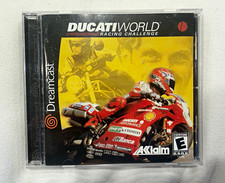 Acclaim Ducati World Racing Challenge Sega Dreamcast Complete Manual Multiplayer