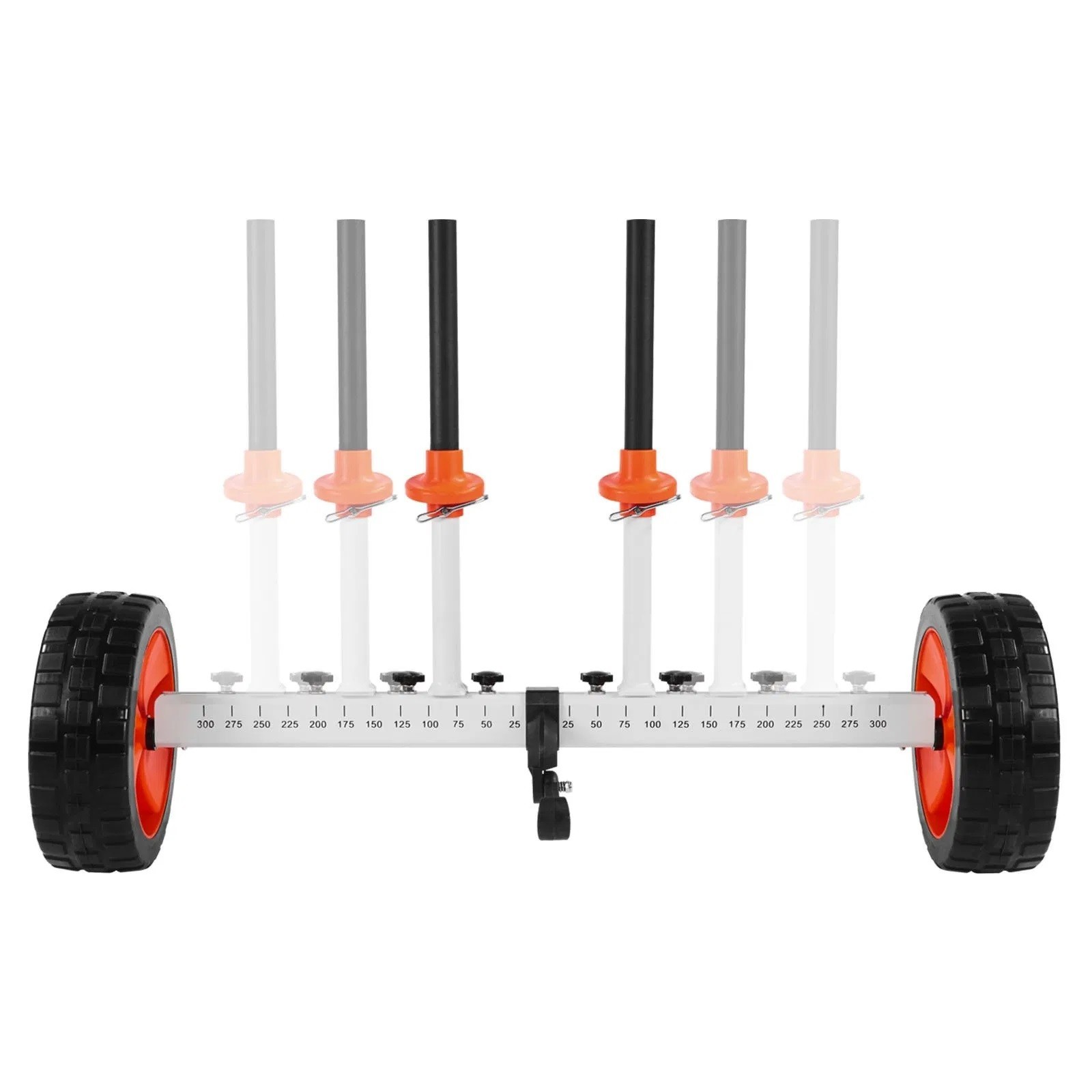 Cart, 230 Lbs Load Capacity, Canoe Cart Dolly With 10-inch Solid Pu Tires