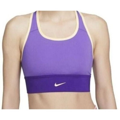 Nike Swoosh Women's 1-piece Padded Longline Sports Bra # X-Small