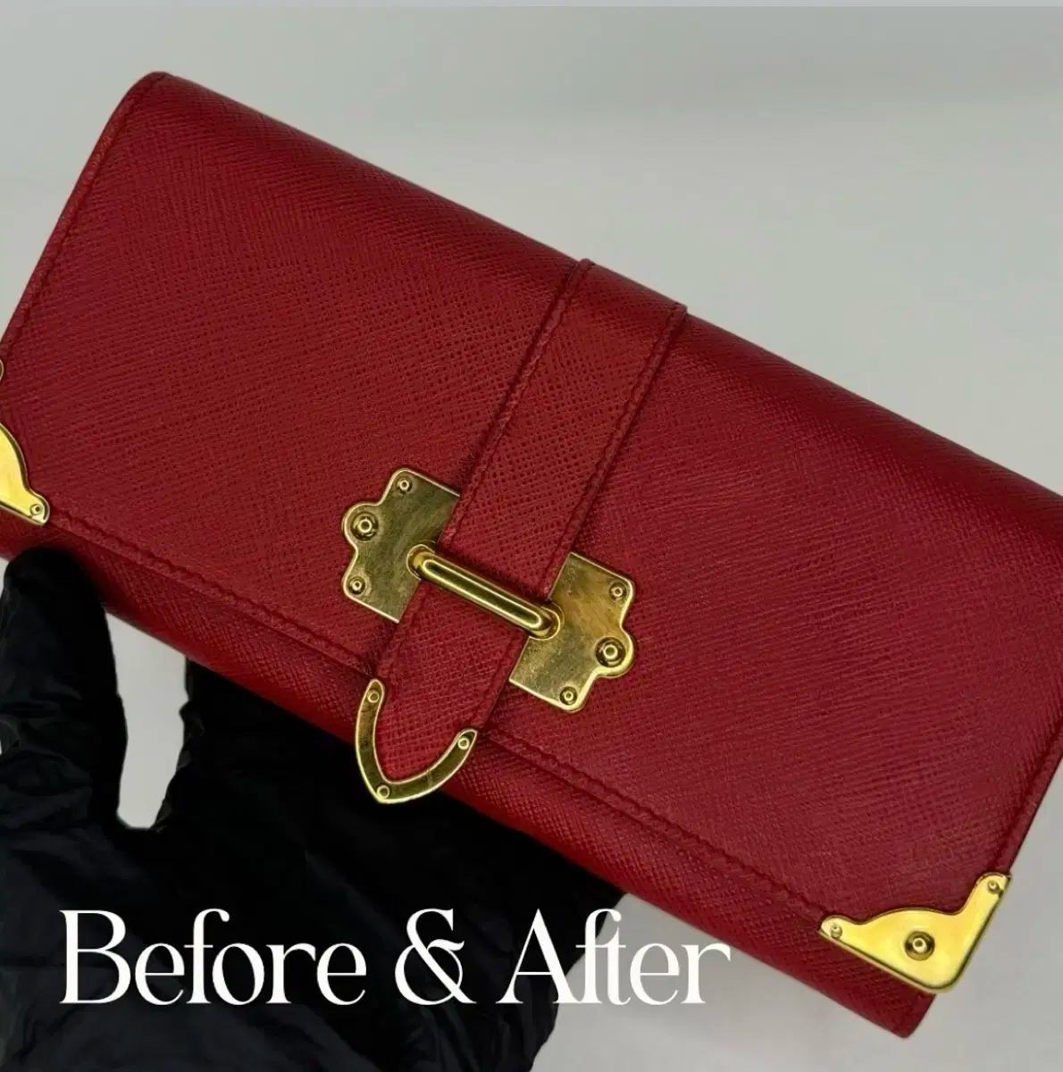 Prada Bifold Wallet Long Wallet Card Wallet Coin Case Mini Wallet Shugo Chara Wa