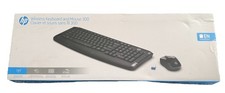 HP 300 3ML04AAABL Wireless Keyboard  Mouse Combo Set Black