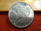 1923 United States Silver Peace Dollar $1 - No Reserve - Free S&H USA