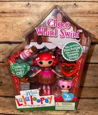 New Mini Lalaloopsy Choco Whirl Swirl mini doll series 8 Sew Cute!