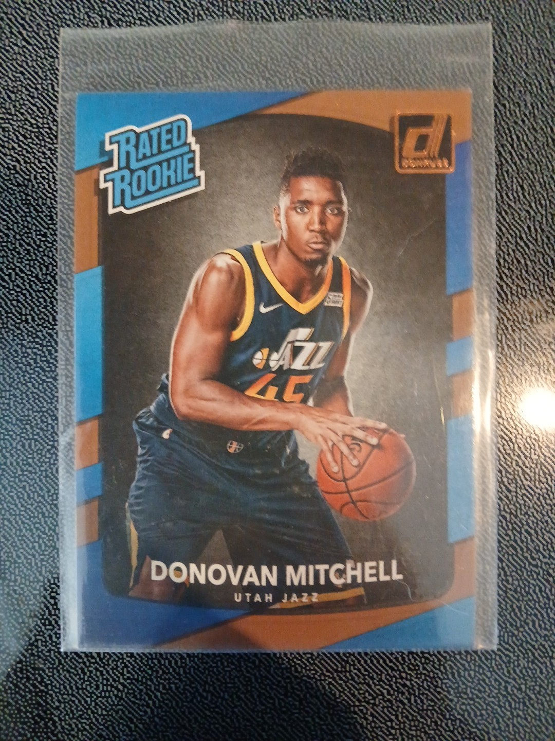 2017-18 Panini Donruss Rated Rookies Donovan Mitchell #188 (RC)