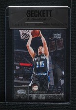 BAS 2009-10 Upper Deck Matt Bonner #178 Seal of Authenticity Auto 3c7