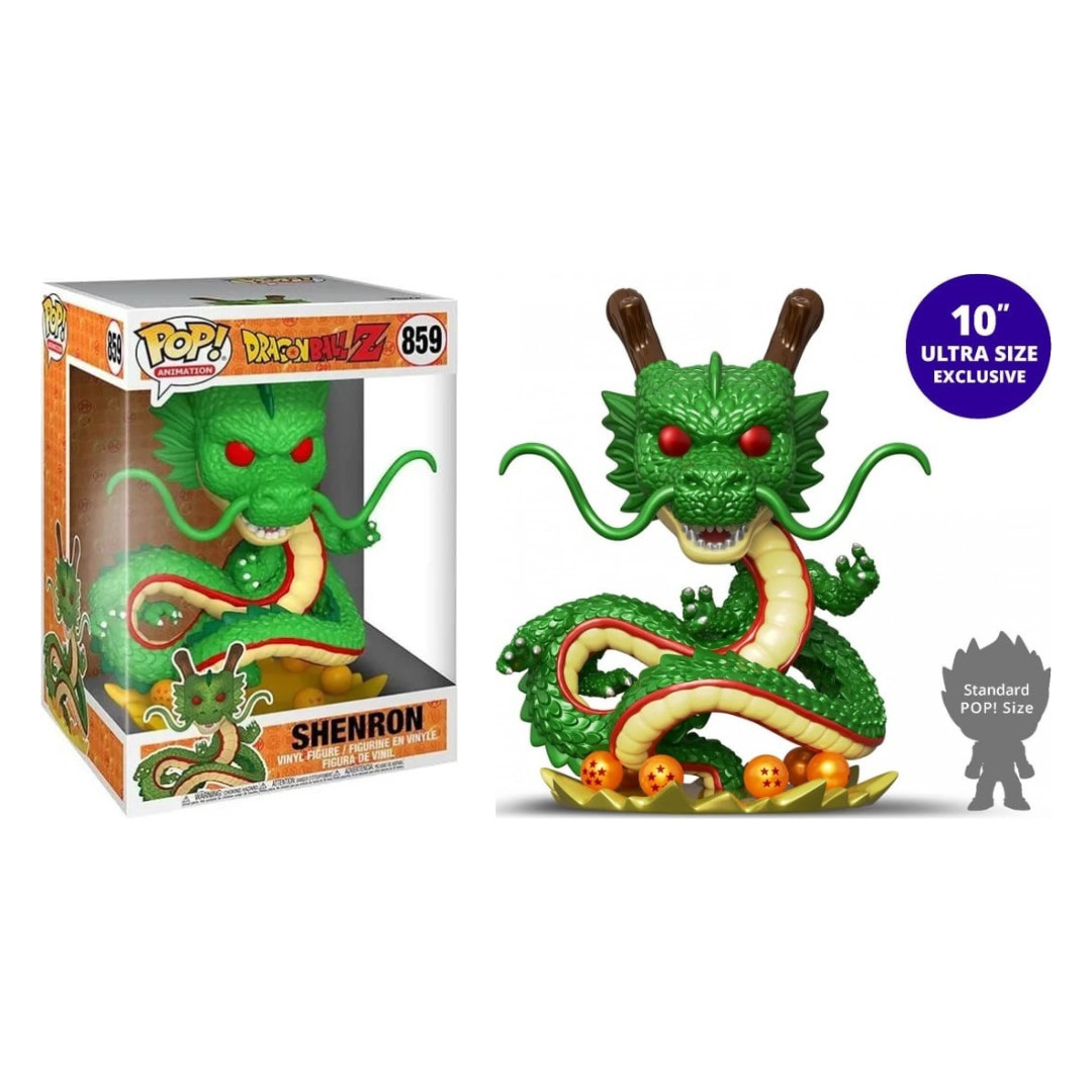 Funko POP Shenron (Jumbo 25cm) #859 - Dragon Ball Z - Figurine Vinyle