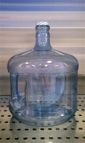 BPA Free 2 Gal Gallon Stubby Short Refrigerator Bottle Handle Drinking Water USA