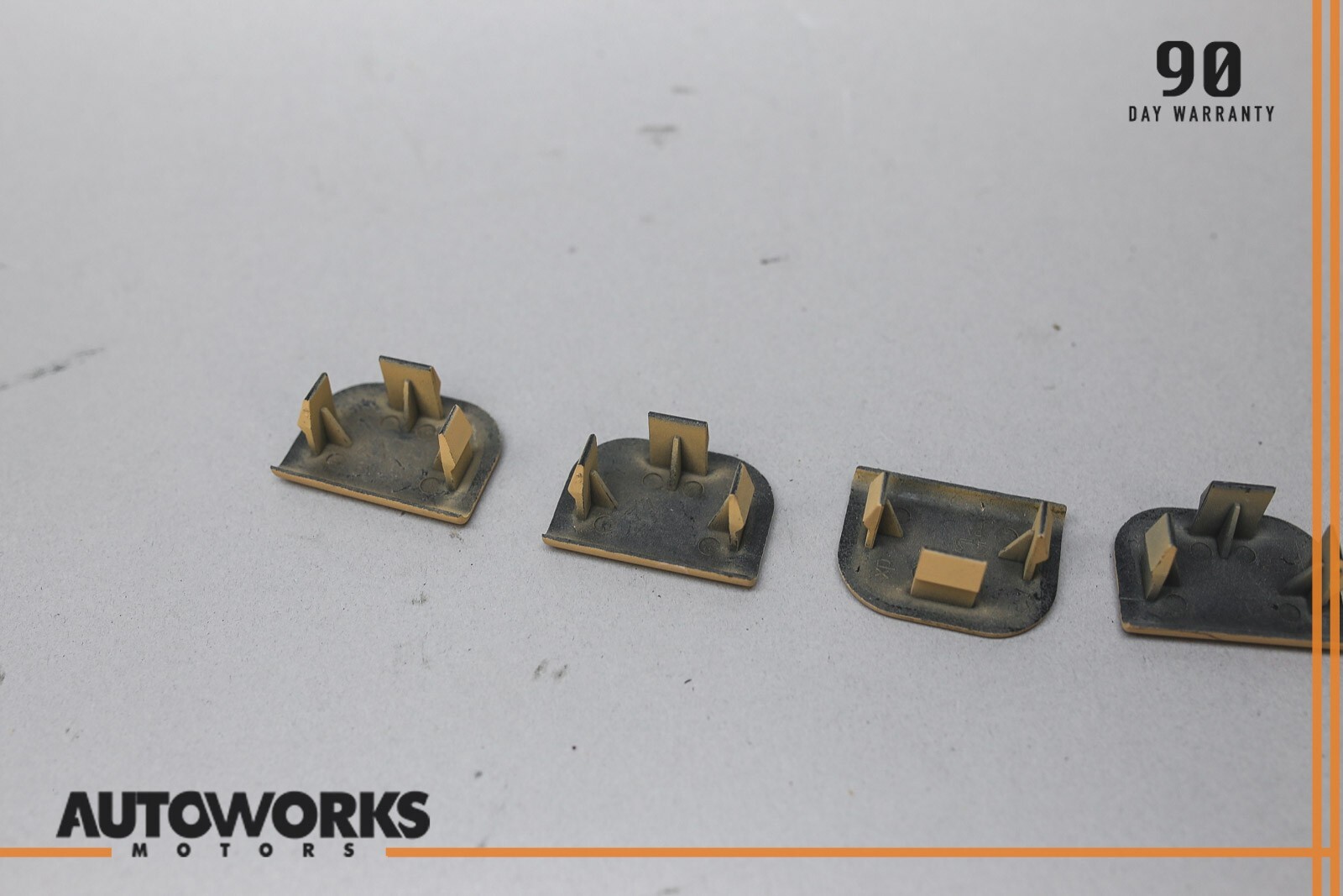 04-13 Maserati Quattroporte M139 Center Console Cover Plug Set of 4 OEM
