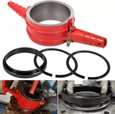 7040 For Cummins ISX/QSX1 Piston Ring Compressor Tool & Anti-Polishing Ring Kit 