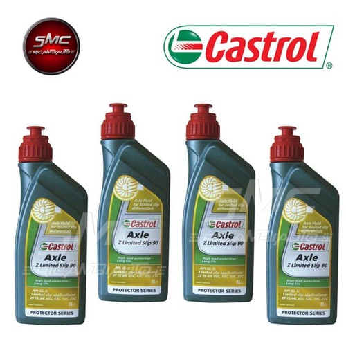 OLIO PER DIFFERENZIALI ORIGINALE CASTROL AXLE Z LIMITED SLIP 90 LT. 4