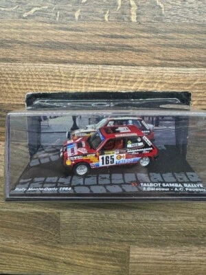 TalBot Samba Rallye Rally Monte-Carlo 1984 1:43 - Photo 1/2