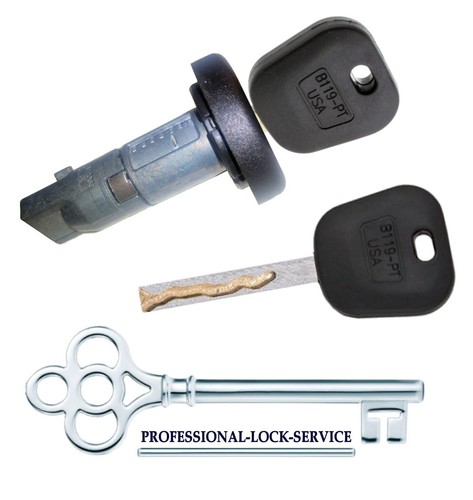 Cilindro De Encendido Con Llaves Para Chevrolet Silverado Y GMC Sierra 2014-2019 - Strattec