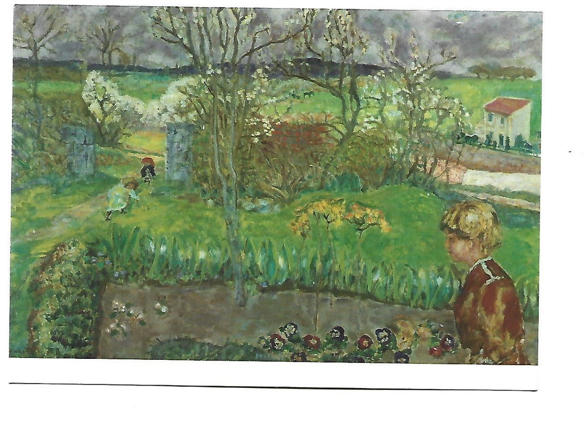 PEINTURE PEINTRE PIERRE BONNARD DEBUT DU PRINTEMPS | eBay