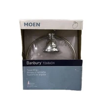 MOEN Banbury Towel Ring in Chrome Y2686CH