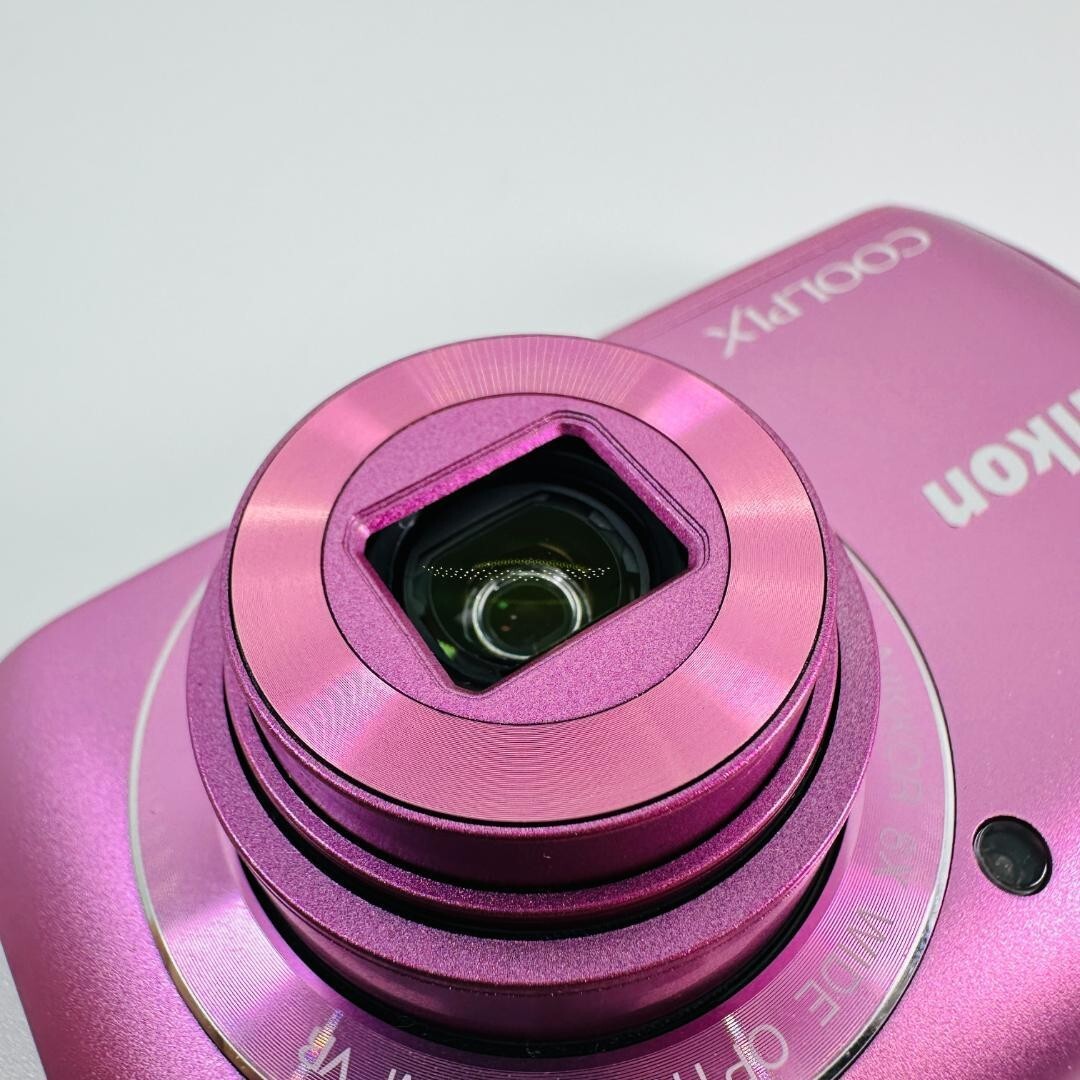 NEAR MINT] Nikon COOLPIX A300 Pink 20.0MP 8x Zoom Compact