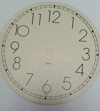 stick on clock dial 165 mm
