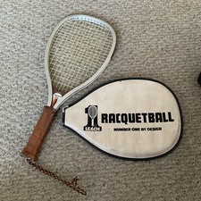 AMF Voit Impact One Raquetball Racket w/ Original Sleeve - Vintage