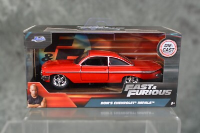 Jada Premium Die Cast Car 1/32 Scale Fast & Furious Doms Chevrolet Impala