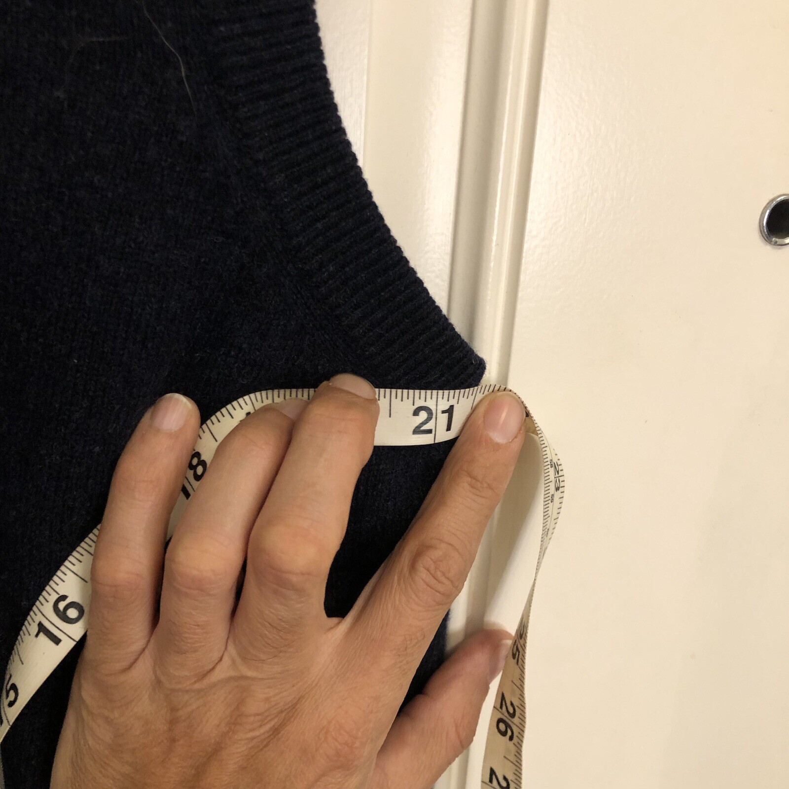 Pendleton 100% Virgin Lambswool V-Neck Dark Gray … - image 12