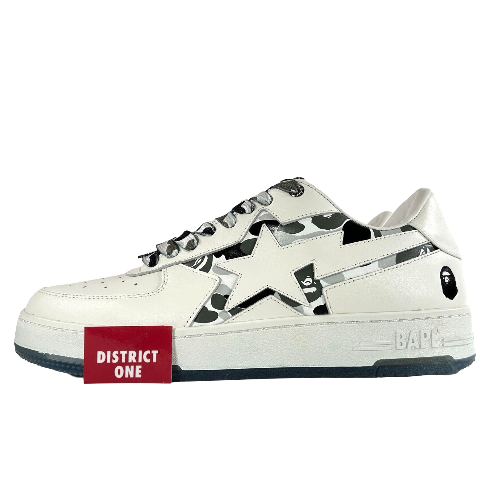 Купающаяся обезьянка BAPE Bape Sta Icon в камуфляже Kyoto - Размер 11 - 001FWK721012F 53290₽