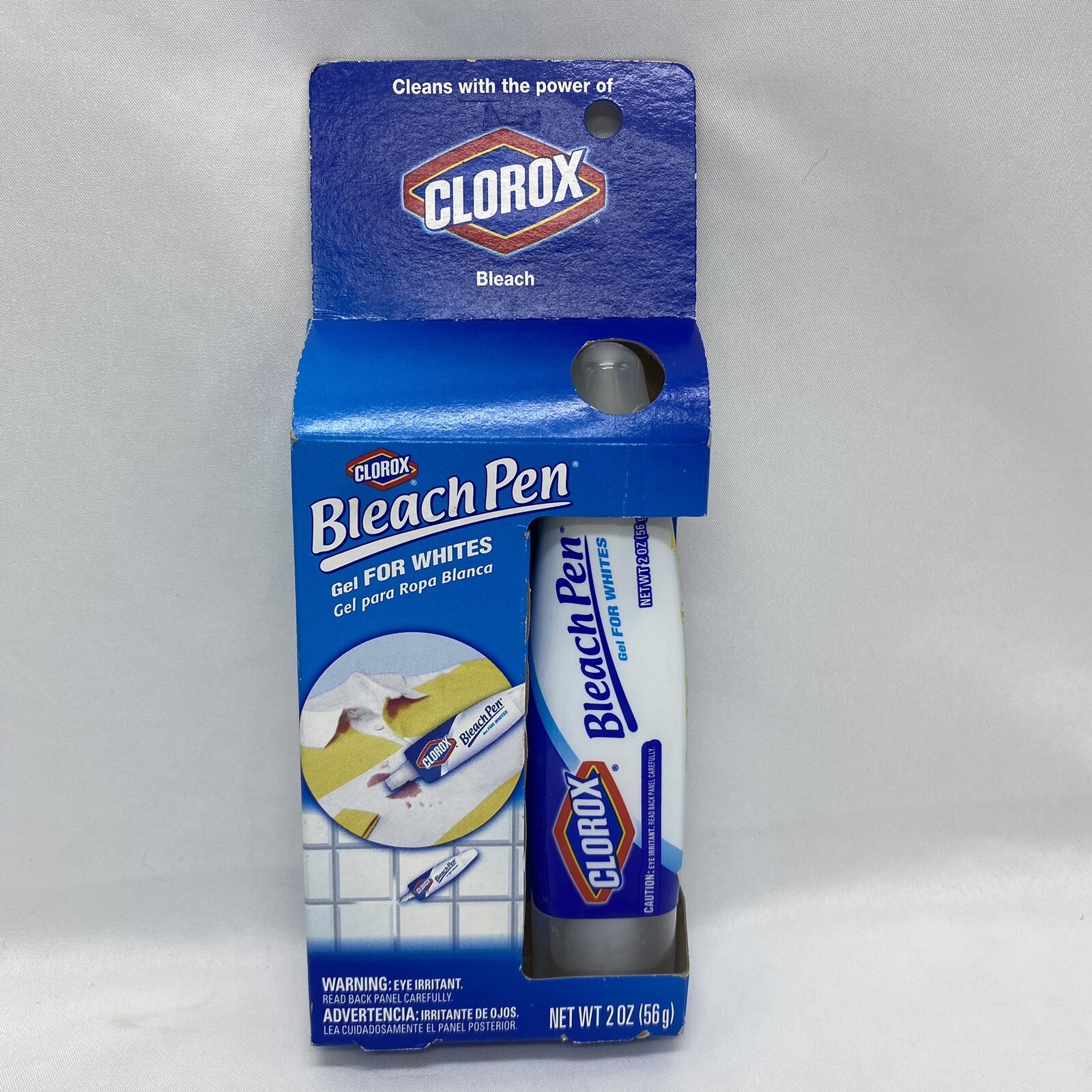Clorox Bleach Pen 2oz Gel For Whites Dual Tips New NOS Sealed