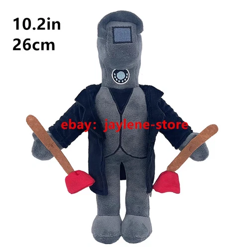 Skibidi 厕所 毛绒填充娃娃 玩具 泰坦 电视 男人 公仔 毛绒 儿童礼物 - Picture 42 of 71