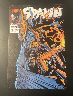 Spawn #7 Comic New Metal Wall Signs 12