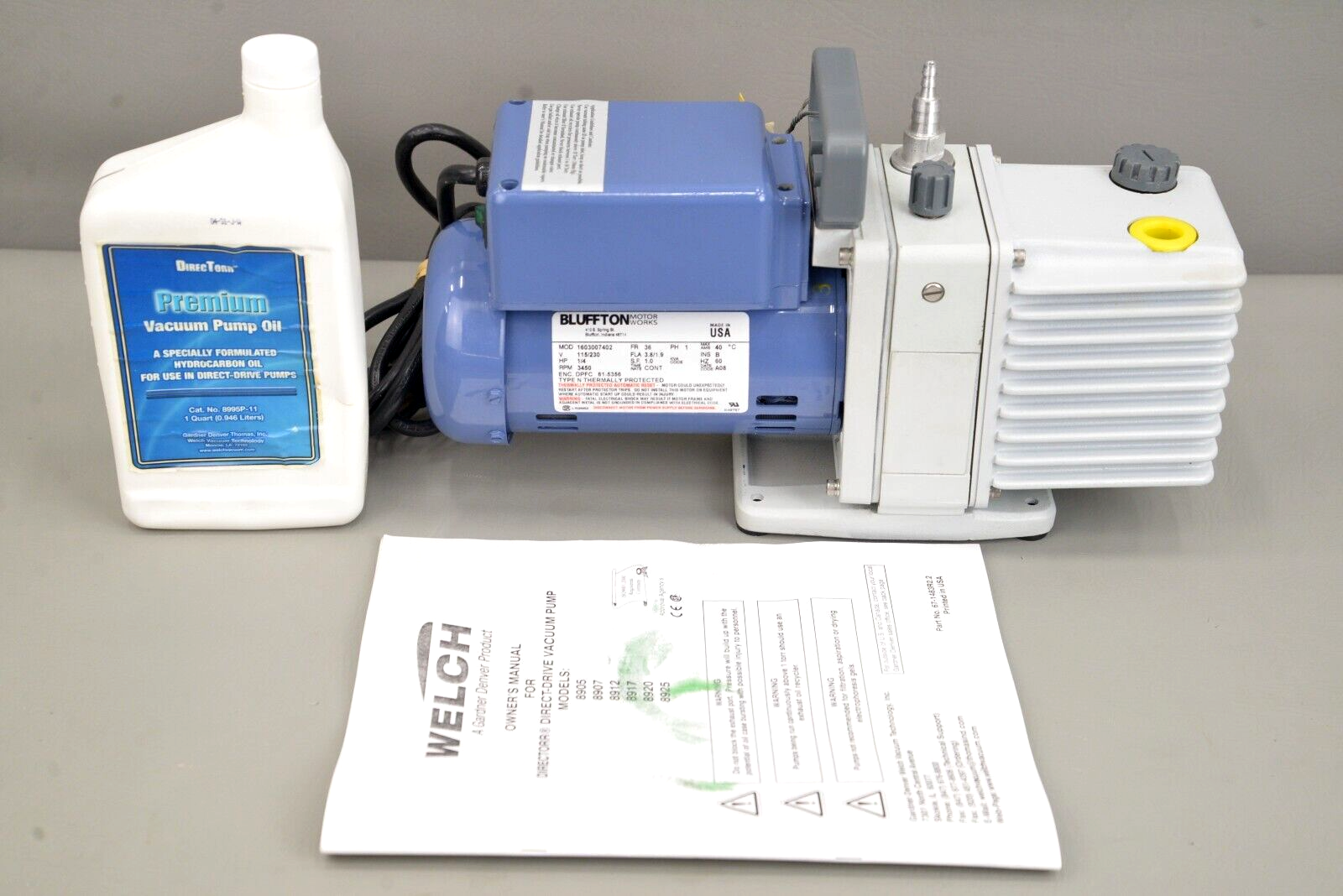 Welch 8905 DirecTorr V Vacuum Pump Needs Service for sale online eBay