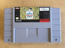 The Great Waldo Search (Super Nintendo SNES) Cart Only Clean Tested Authentic