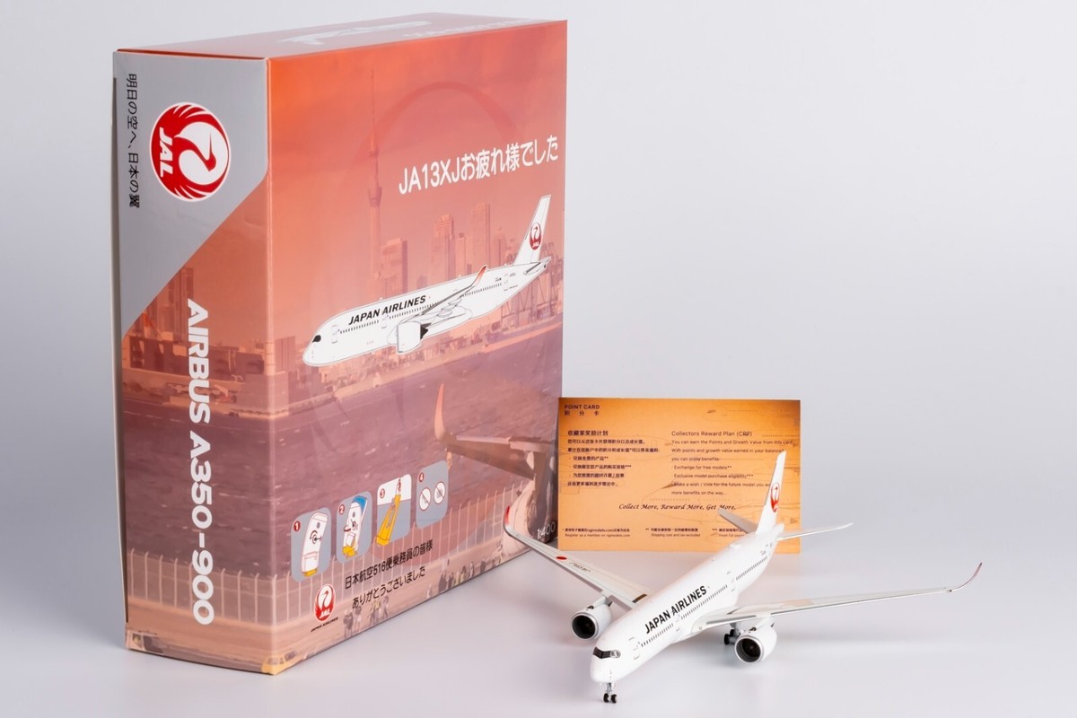NG Model 1:400 Japan Airlines JAL Airbus A350-900 Diecast NG Model 1:400 Japan Airlines JAL Airbus A350-900 Diecast