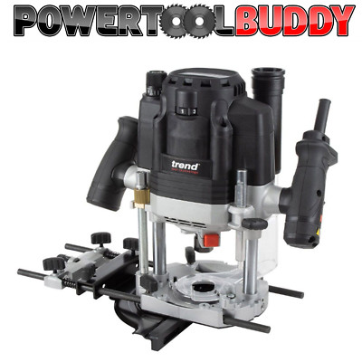 Trend T8EK Oberfräse 1/2'' x 2200W regelbare Tauchfräse 240 Volt inkl. Koffer