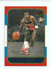 Clyde Drexler 1996-97 Metal Decade of Excellence Portland Trailblazers Houston