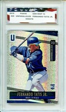2019 Panini Unparalleled #20 Fernando Tatis Jr. Rookie Card AGC 10 Gem Mint