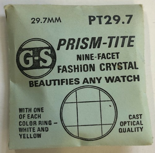 Original NOS G-S "PT" Wristwatch Crystals - Many Variations Available! - Picture 149 of 211