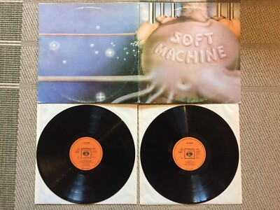 Doppelalbum von The Soft Machine, six, UK-Pressung