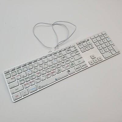 LogicKeyboard AutoDesk Smoke Profile Ultra Thin Aluminum Keyboard Dual USB 2.0