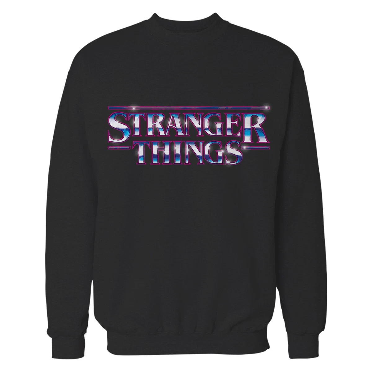 Stranger things logo sweatshirt clearance