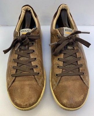 ecco golf brown
