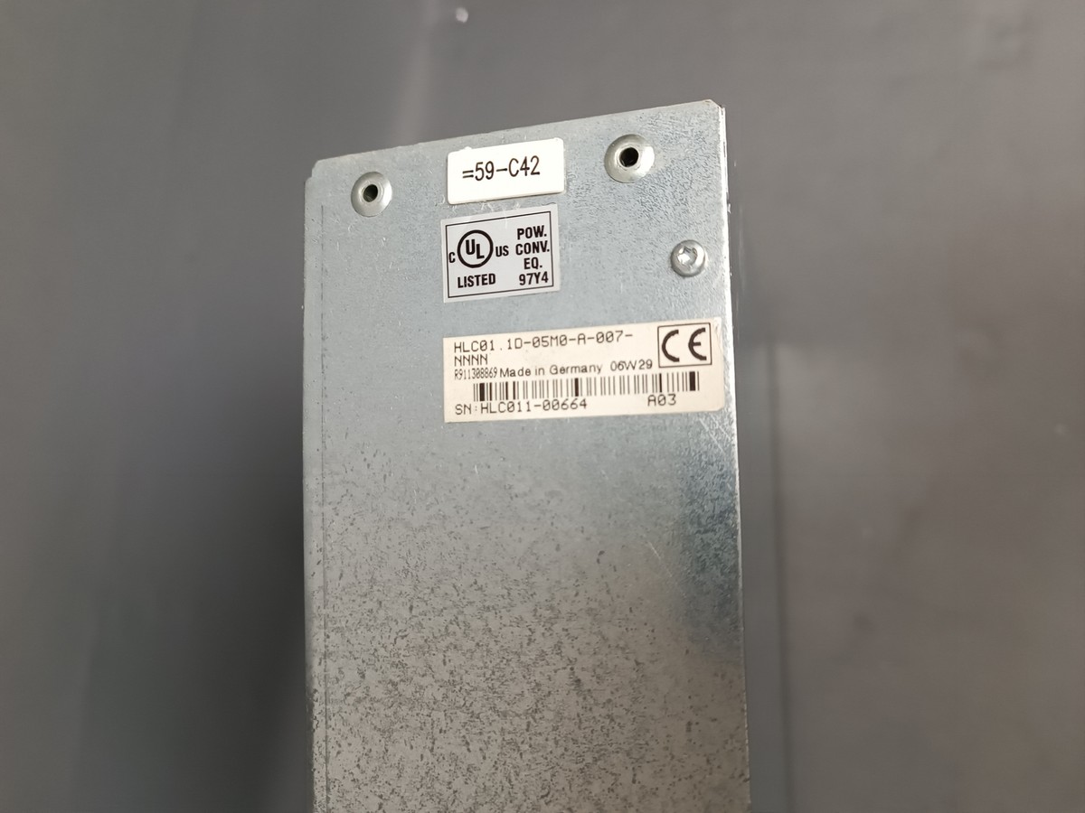 Rexroth HLC01.1D-05M0-A-007-NNN 保証付き Used Second Hand Rexroth HLC01 1D 05M0 A 007 NNNN MNR