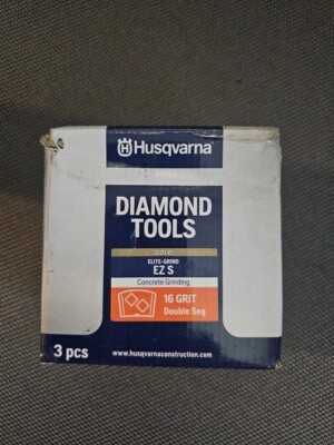 Husqvarna Diamond Tools Gold Elite Concrete Grinding 16 grit