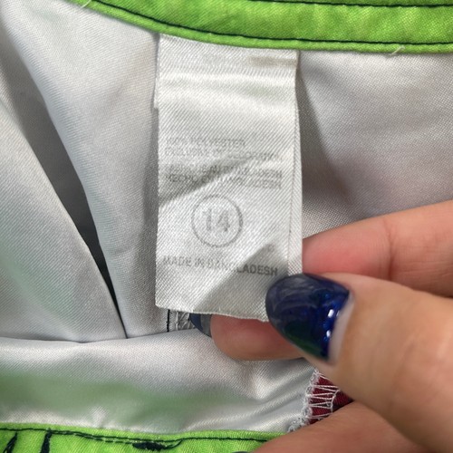 Nike 6.0 Board Shorts Boys 14 Big Swoosh Geometric Print Swim Trunks Vivid Wild - Picture 10 of 16