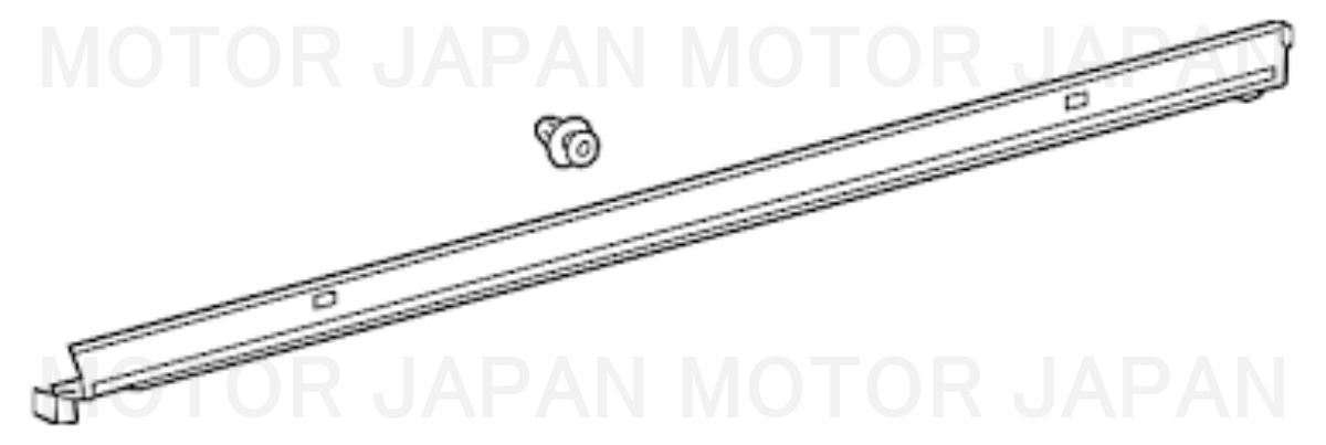 F様　LED TOYOTA GENUINE 75850-76030 MOULDING Assembly,Body for Lexus UX200