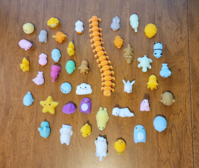 Mixed Lot of  Num Noms and Squishy Stackable Plus Centipede