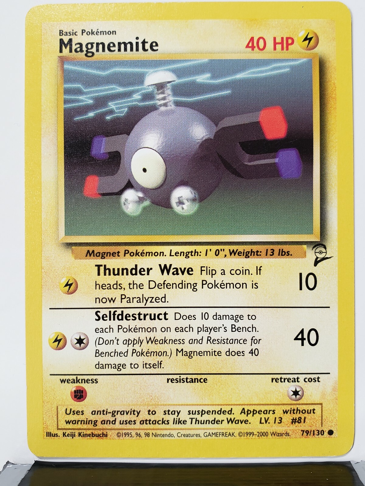 Magnemite 79/130 - VLP / NM - Base Set 2 Pokemon Card - $2 Combined Shipping