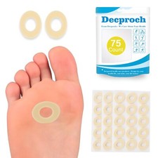 Callus Cushions Adhesive Corn Pads 5 Sheets 75 PCS Corn Pads for Toes Feet He...