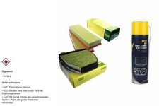 MANN Filtersatz MANNOL Klimareiniger für Mercedes-Benz C-Klasse E-Klasse