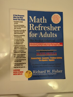 Mastering Essential Math Skills Ser.: Math Refresher for Adults : The Perfect...