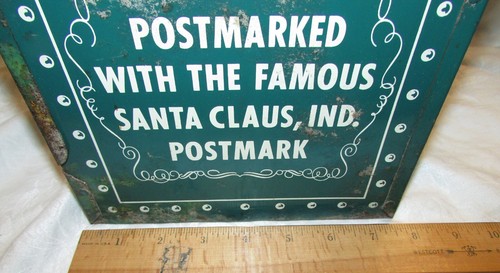 Vintage ESSO Oil Gasoline Santa Claus Mailbox - Picture 6 of 10